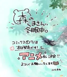 冬日暖阳下的童话：《森林里的熊先生、冬眠中。》—— 一场关于生命与等待的治愈之旅